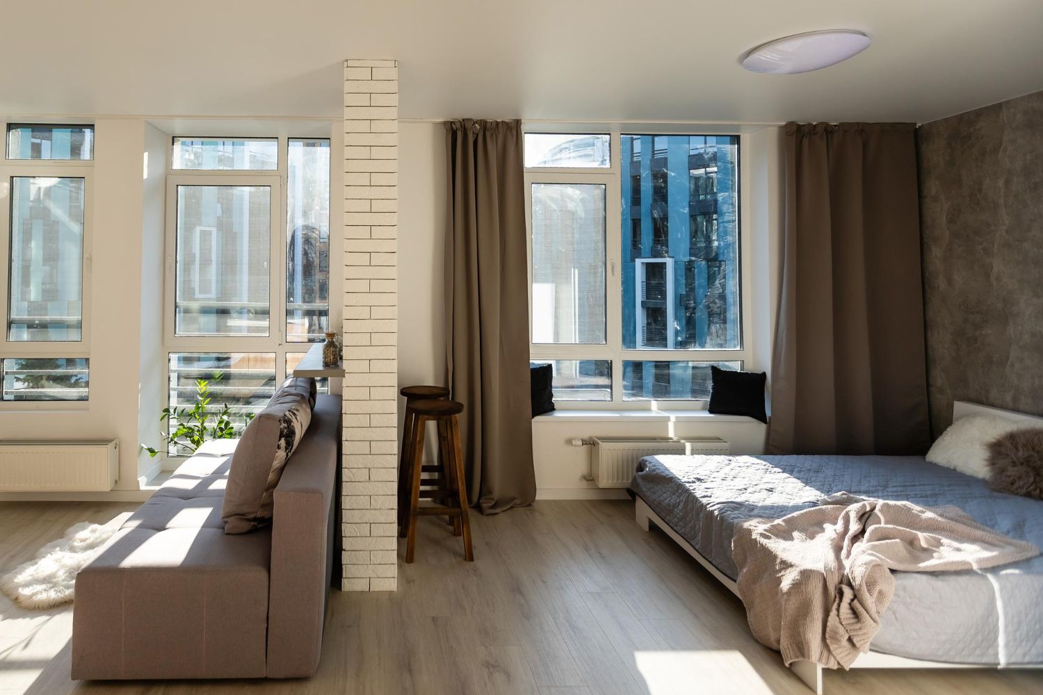 apartament cu 2 camere moderne bloc situat în Dobroești